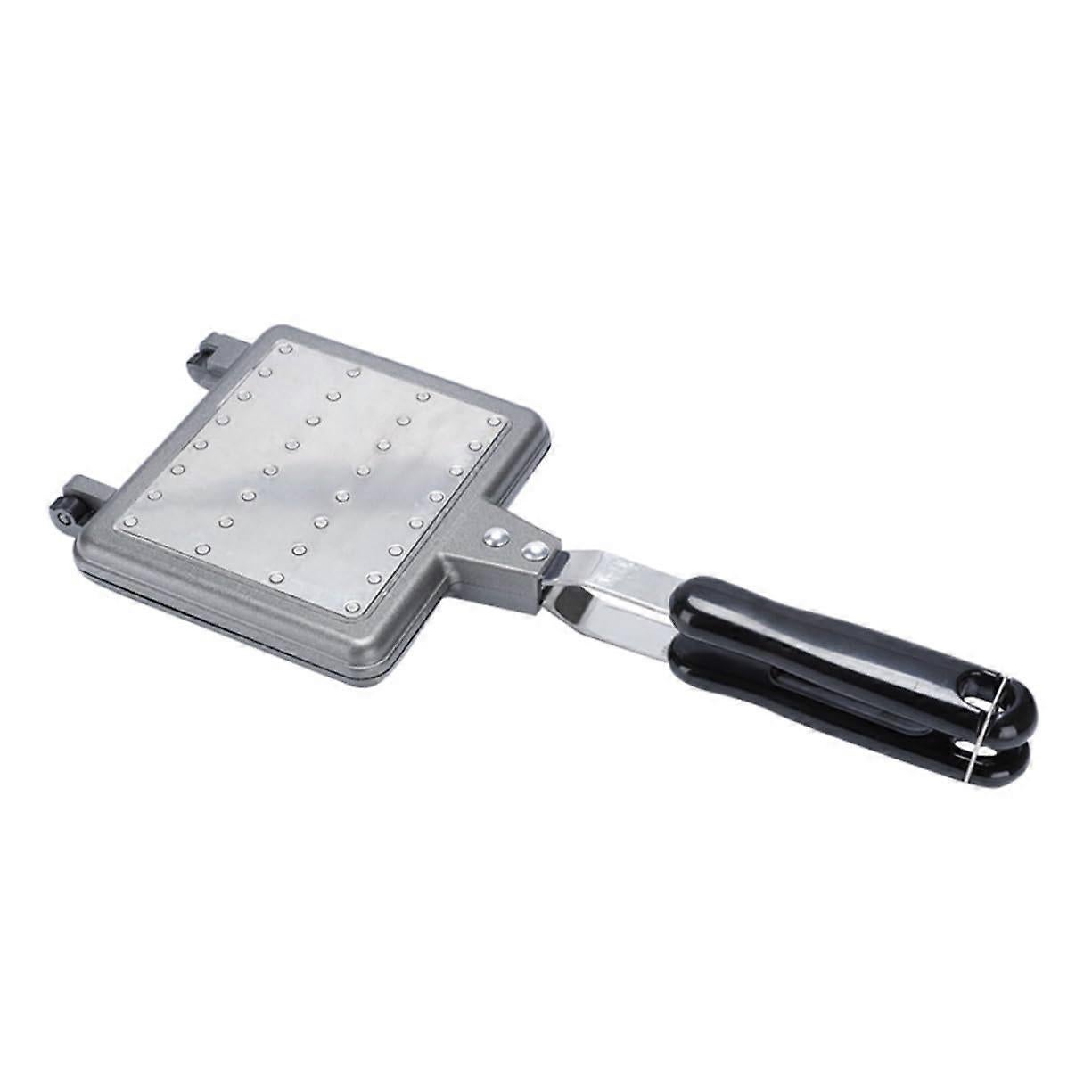 Waffle Mold Pan - Aluminum Nonstick Waffle Baking Dish for DIY Breakfast Waffles - Image 1