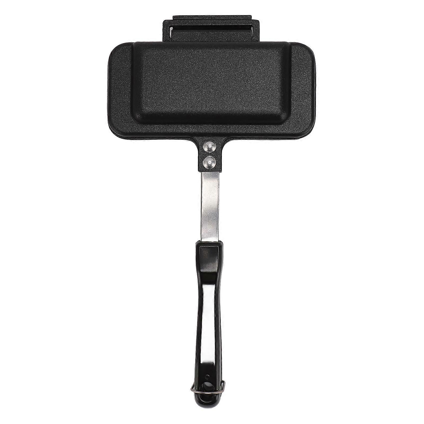 Stovetop Waffle Pan - Portable Nonstick Aluminum Waffle Maker for Family Breakfast (Type A) - Image 1
