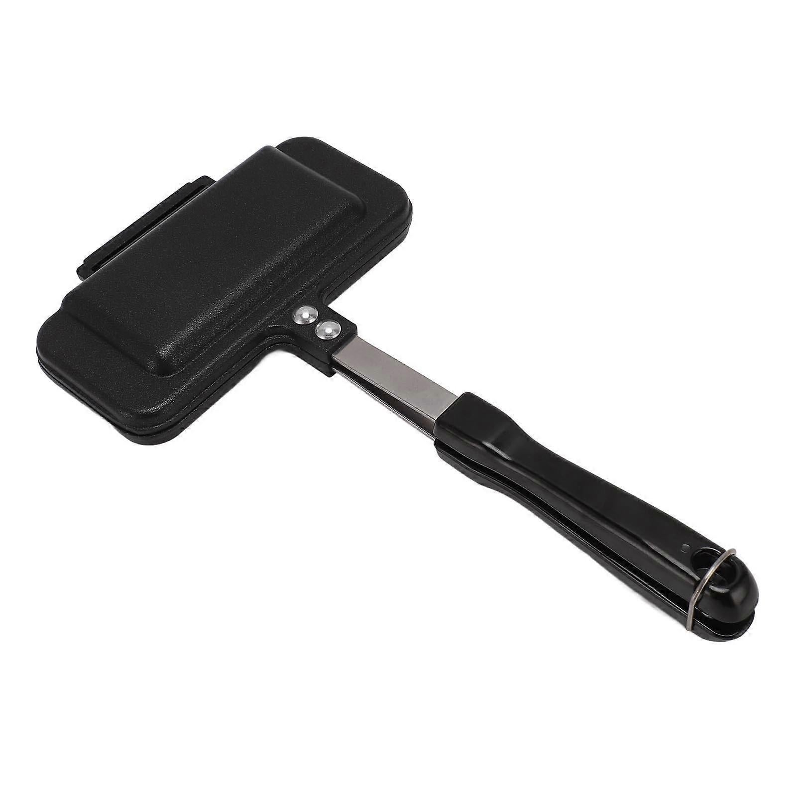Stovetop Waffle Pan - Portable Nonstick Aluminum Waffle Maker for Family Breakfast (Type A) - Image 2