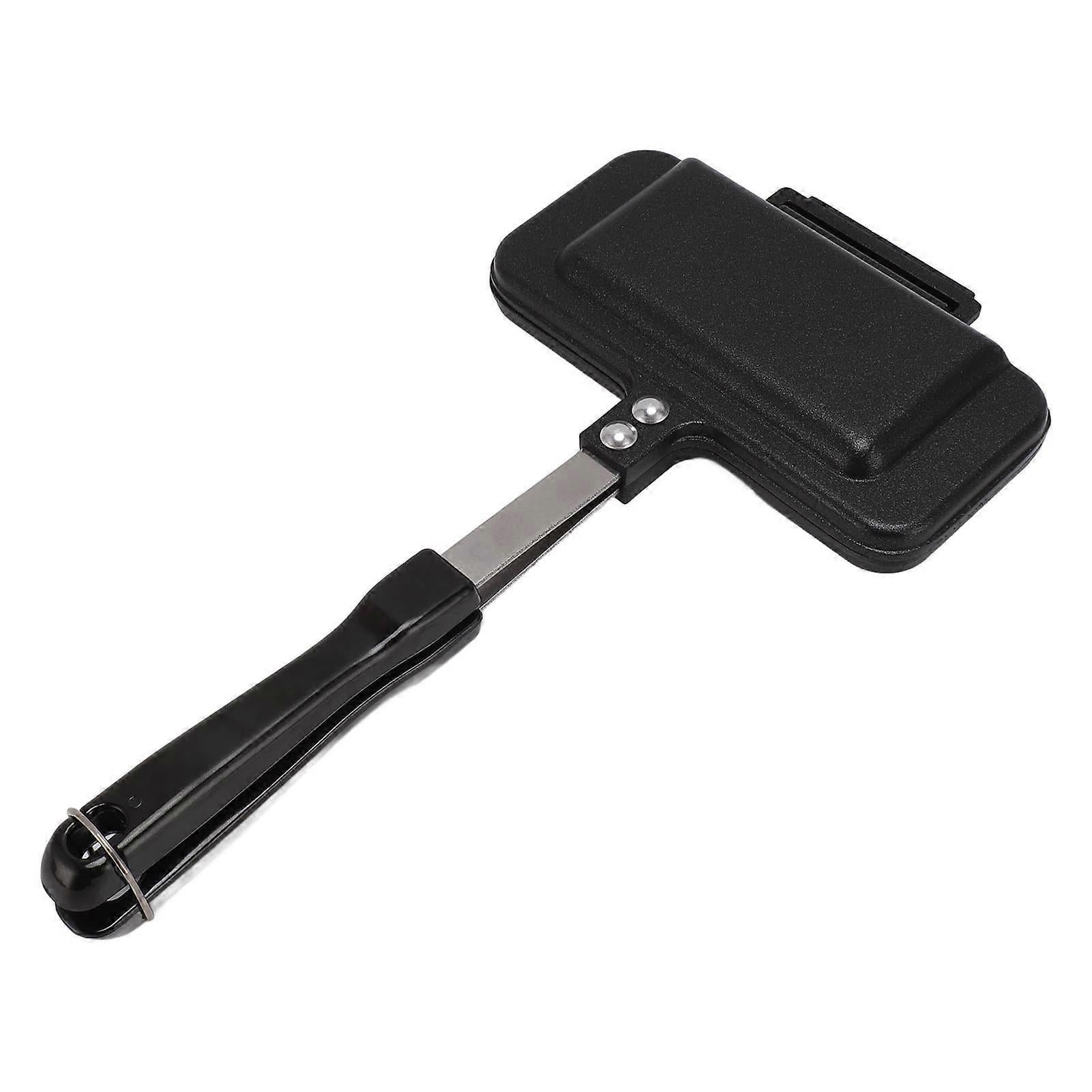 Stovetop Waffle Pan - Portable Nonstick Aluminum Waffle Maker for Family Breakfast (Type A) - Image 3