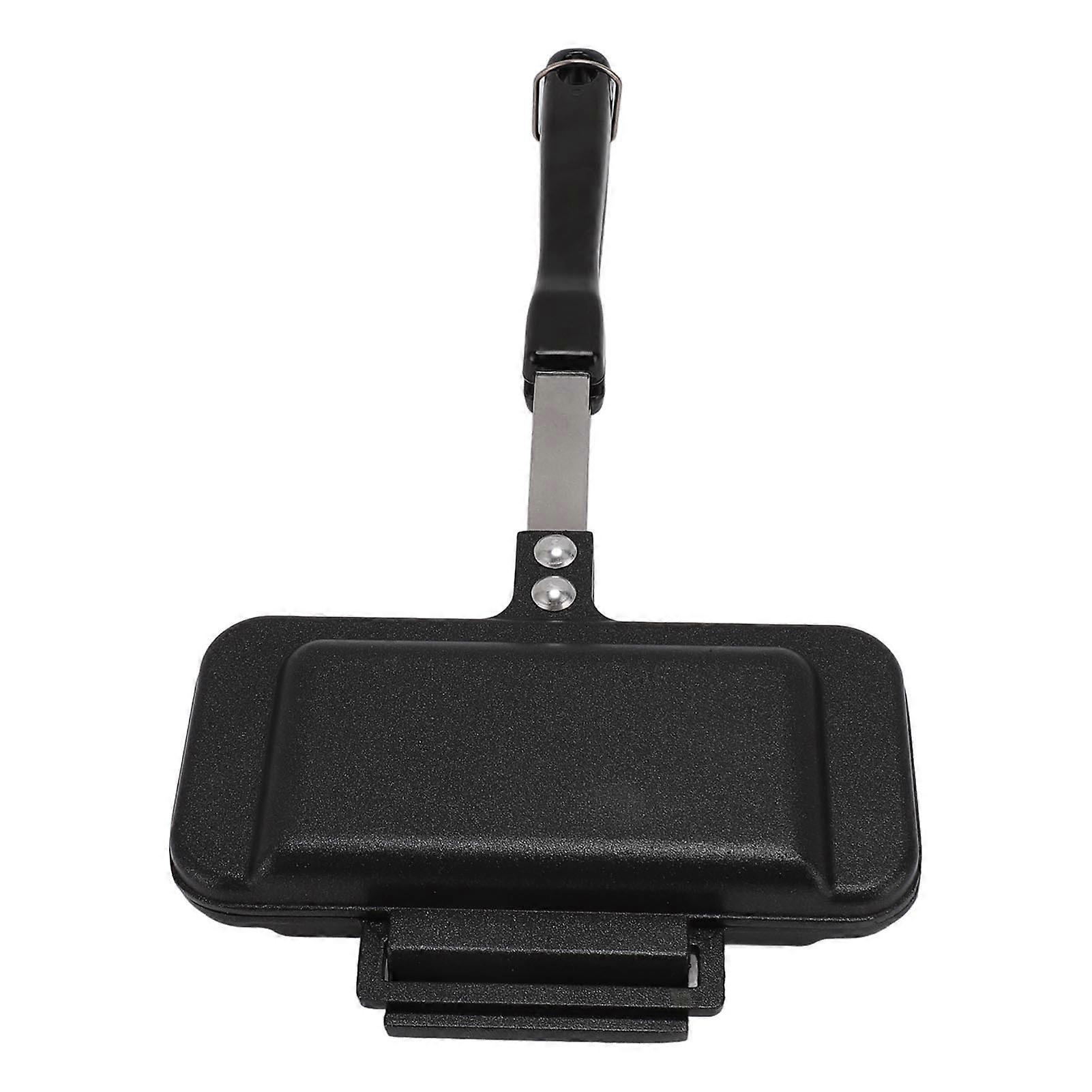 Stovetop Waffle Pan - Portable Nonstick Aluminum Waffle Maker for Family Breakfast (Type A) - Image 4