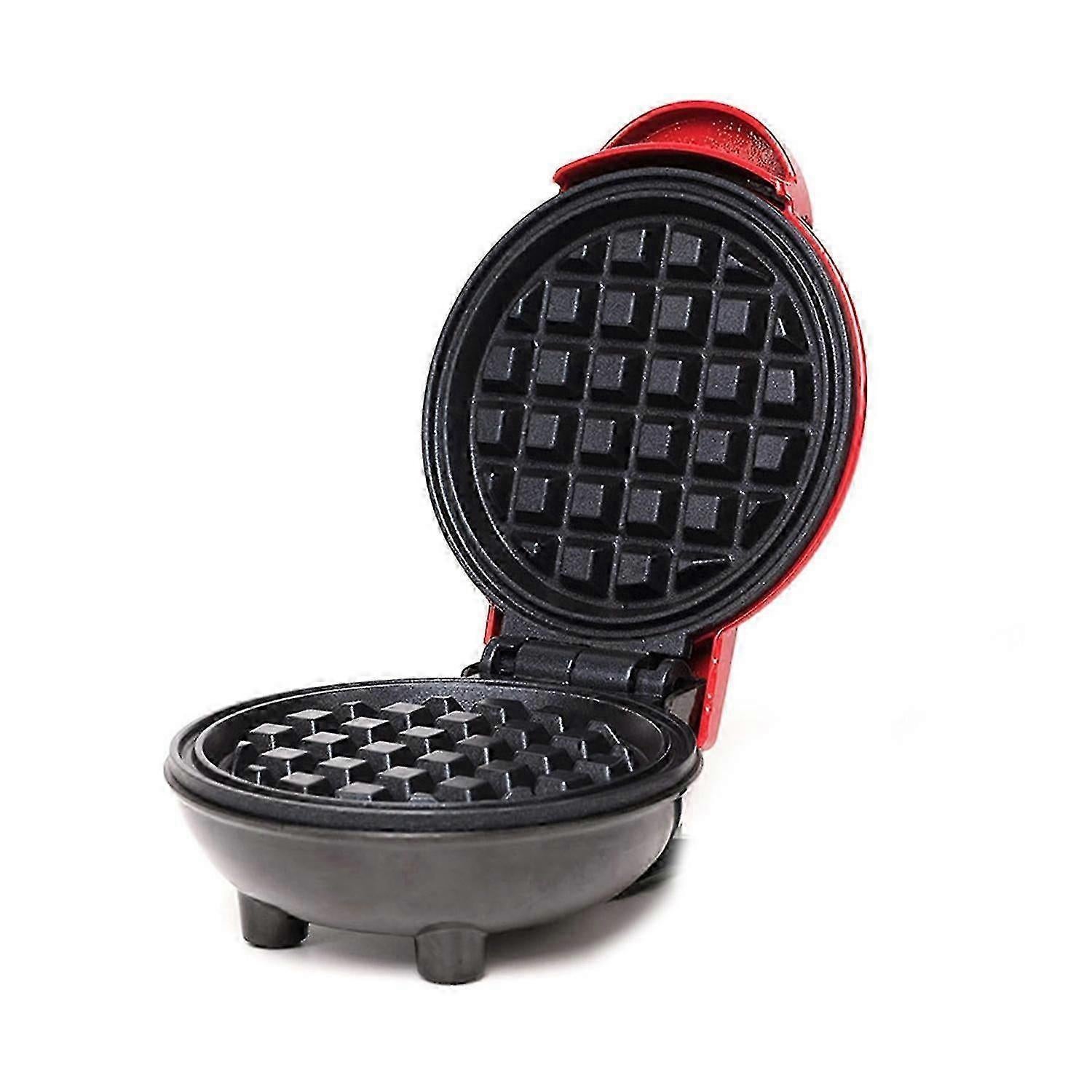 WXH Mini Waffle Maker - Electric Nonstick Round Waffle Grill Machine, Compact Design - Image 1