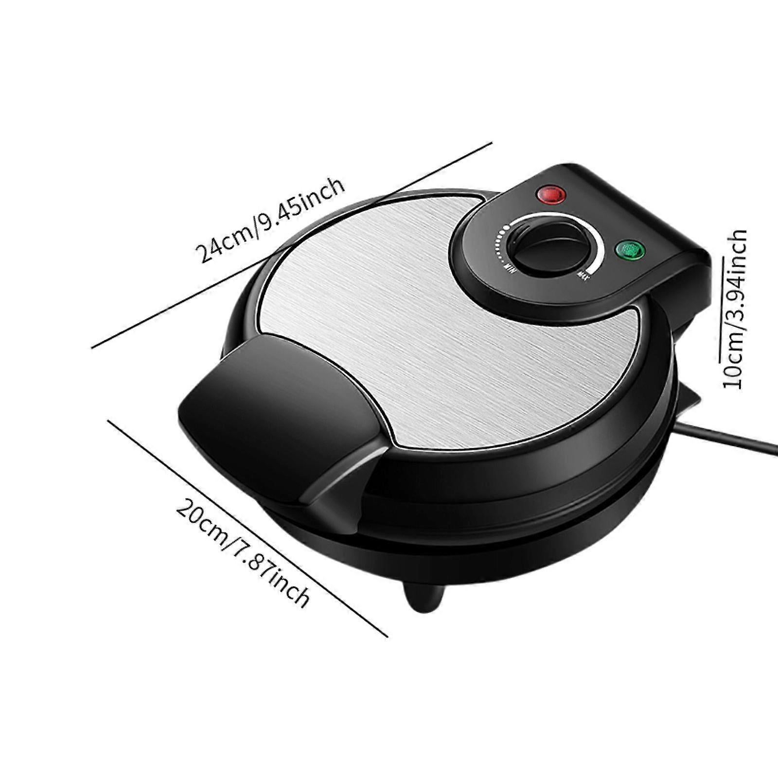 Waffle Cone Machine - Nonstick Waffle Baker for Kitchen Baking, DIY Cone or Crisps - Image 2