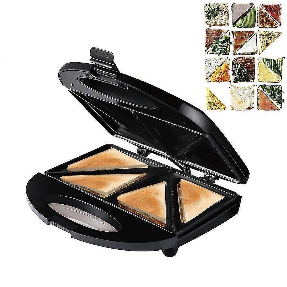 Automatic Heated Waffle Maker - Compact Home Breakfast Cake and Waffle Maker - Image 1