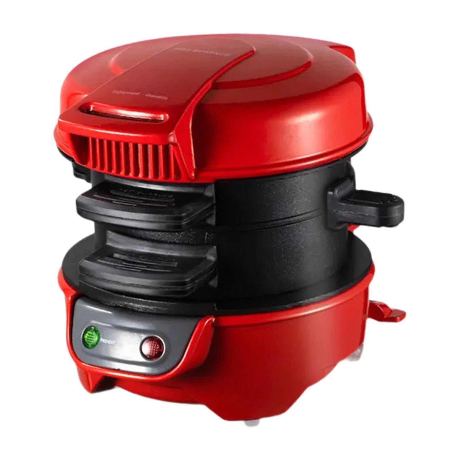 Mini Sandwich & Waffle Maker - Easy to Clean Plates, Also for Burgers and Breakfast Cakes - Image 1