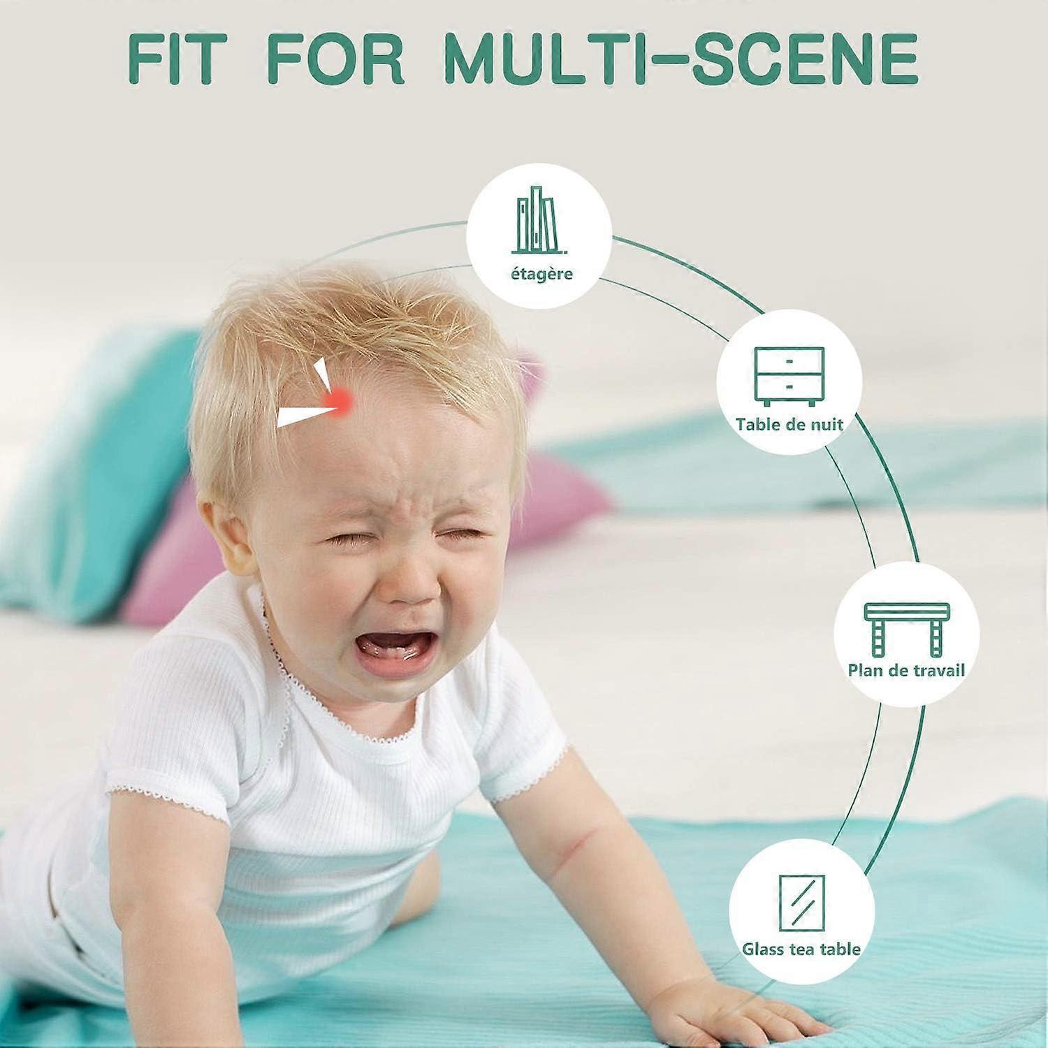 6m Corner Protector Roll - Self-Adhesive Babies Table Edge & Corner Guard Strip, Clear Silicone - Image 2