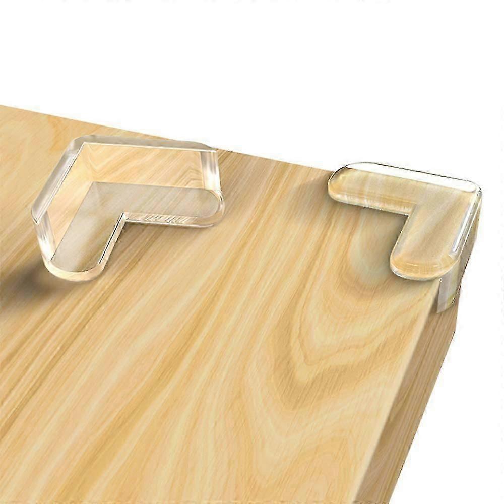 5pcs Soft Transparent Table Corner Protectors - Babies security Furniture Guards, Odorless Material - Image 1