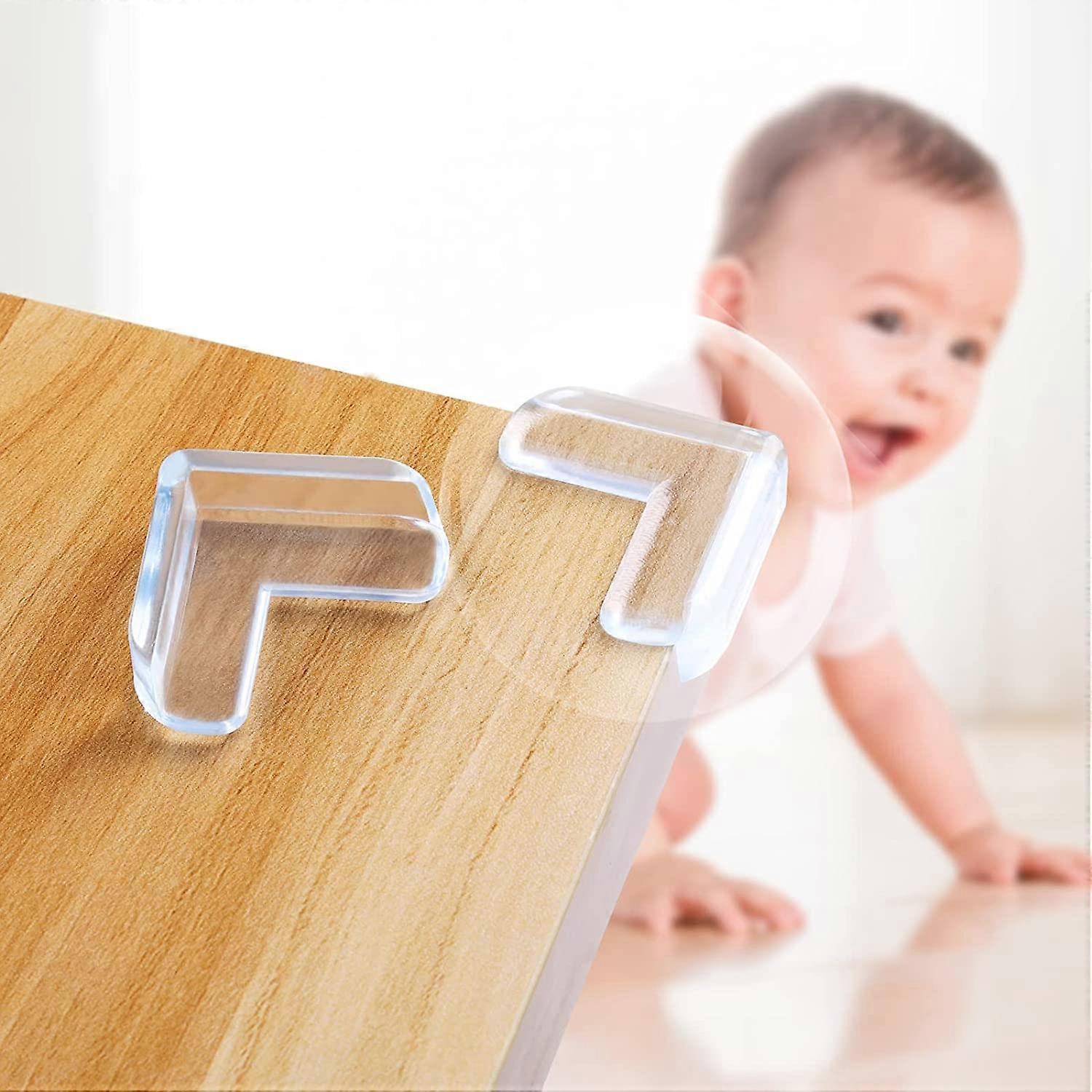 20pcs Transparent Babies Table Corner Protectors - Thickened Furniture Guards for Babies - Image 4