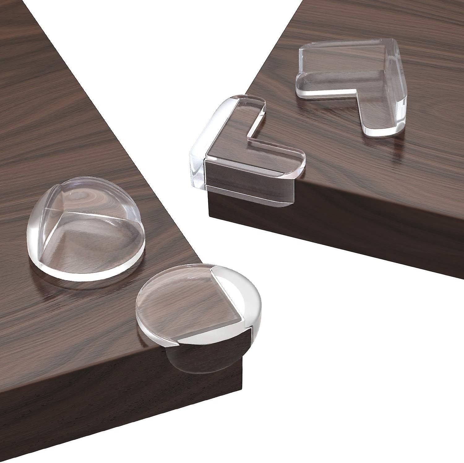 16pcs Transparent Table & Furniture Corner Protectors - Clear Babies Edge Guards - Image 1