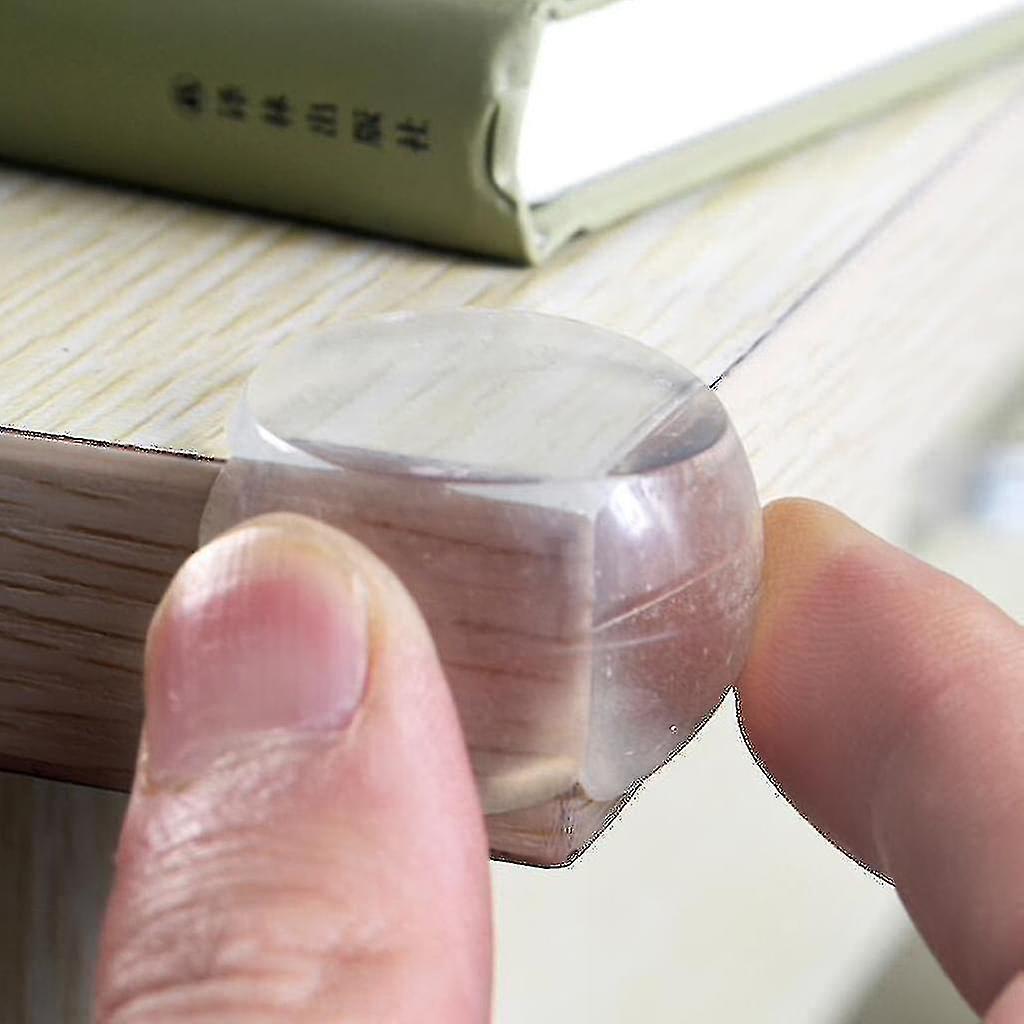 20pcs Silicone Corner Edge Protectors - Transparent Shockproof Babies Table Guards - Image 4
