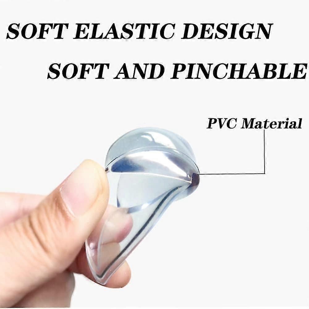 12pcs Babies Corner Protectors - Reinforced Transparent Table Corner Guards for Home security - Image 2