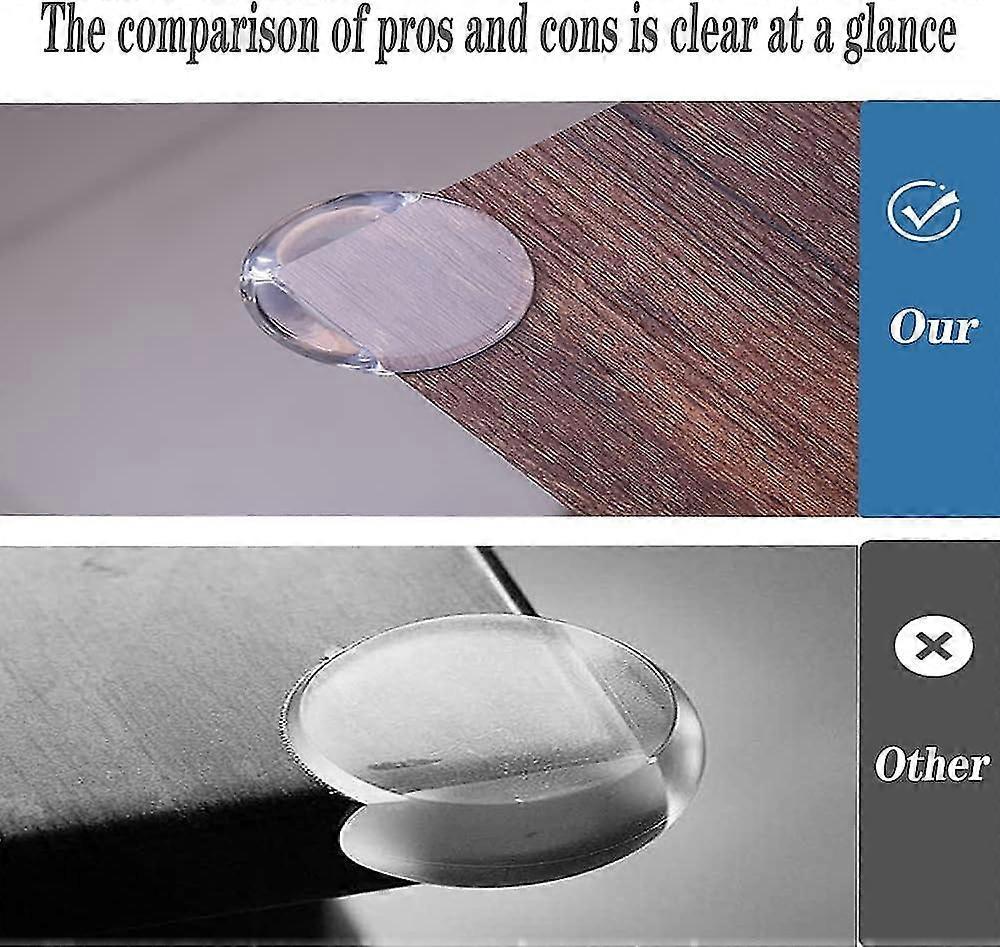 12pcs Babies Corner Protectors - Reinforced Transparent Table Corner Guards for Home security - Image 3
