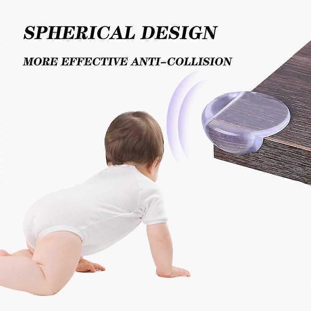 12pcs Babies Corner Protectors - Reinforced Transparent Table Corner Guards for Home security - Image 4