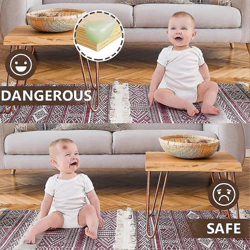 10pcs Babies Table Corner Protectors - Clear Babies Edge Guards for Sharp Corners - Image 5