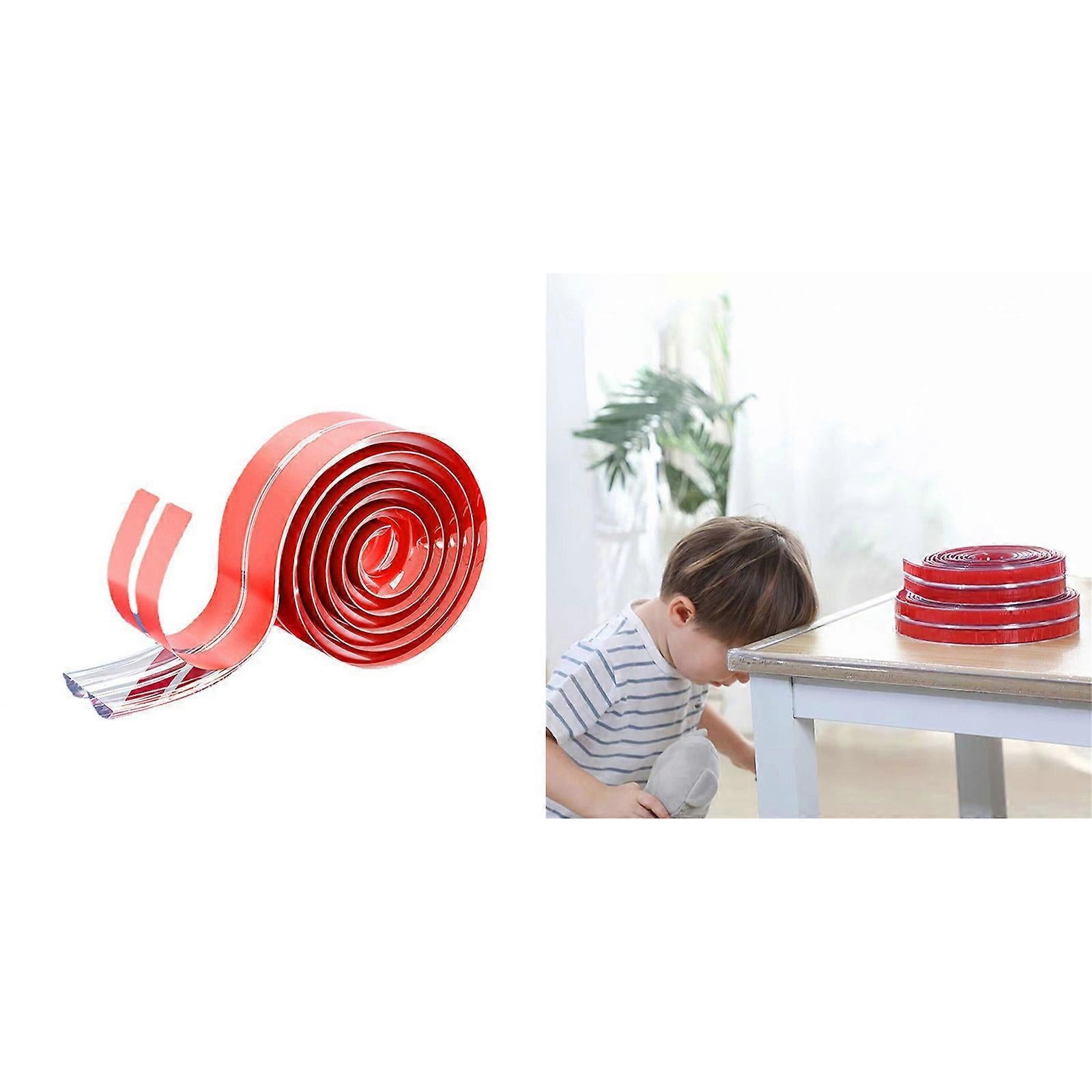 2M Shock Absorbing Corner Protectors - Clear Self-Adhesive security Edge Guard Strip - Image 2