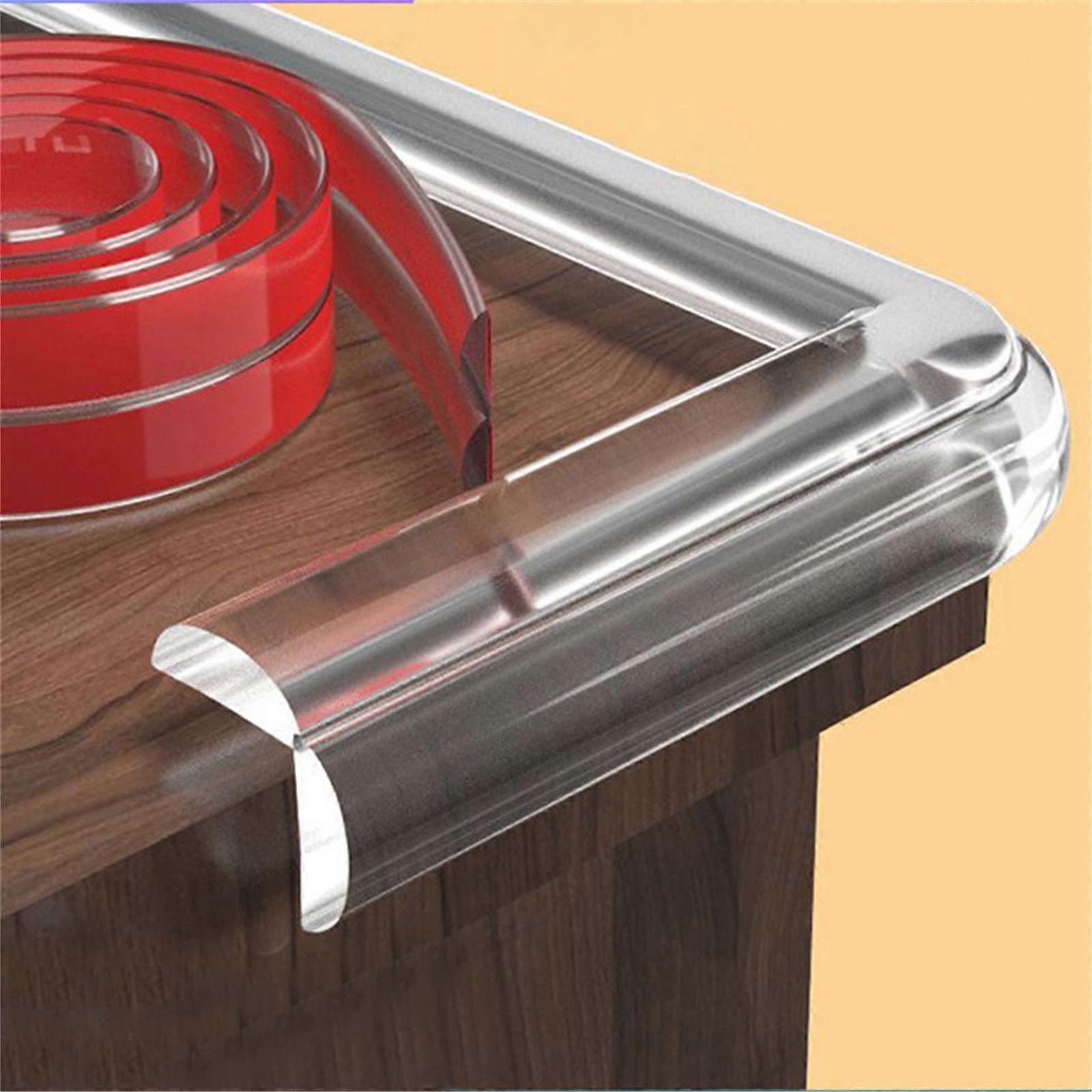 2M Shock Absorbing Corner Protectors - Clear Self-Adhesive security Edge Guard Strip - Image 5