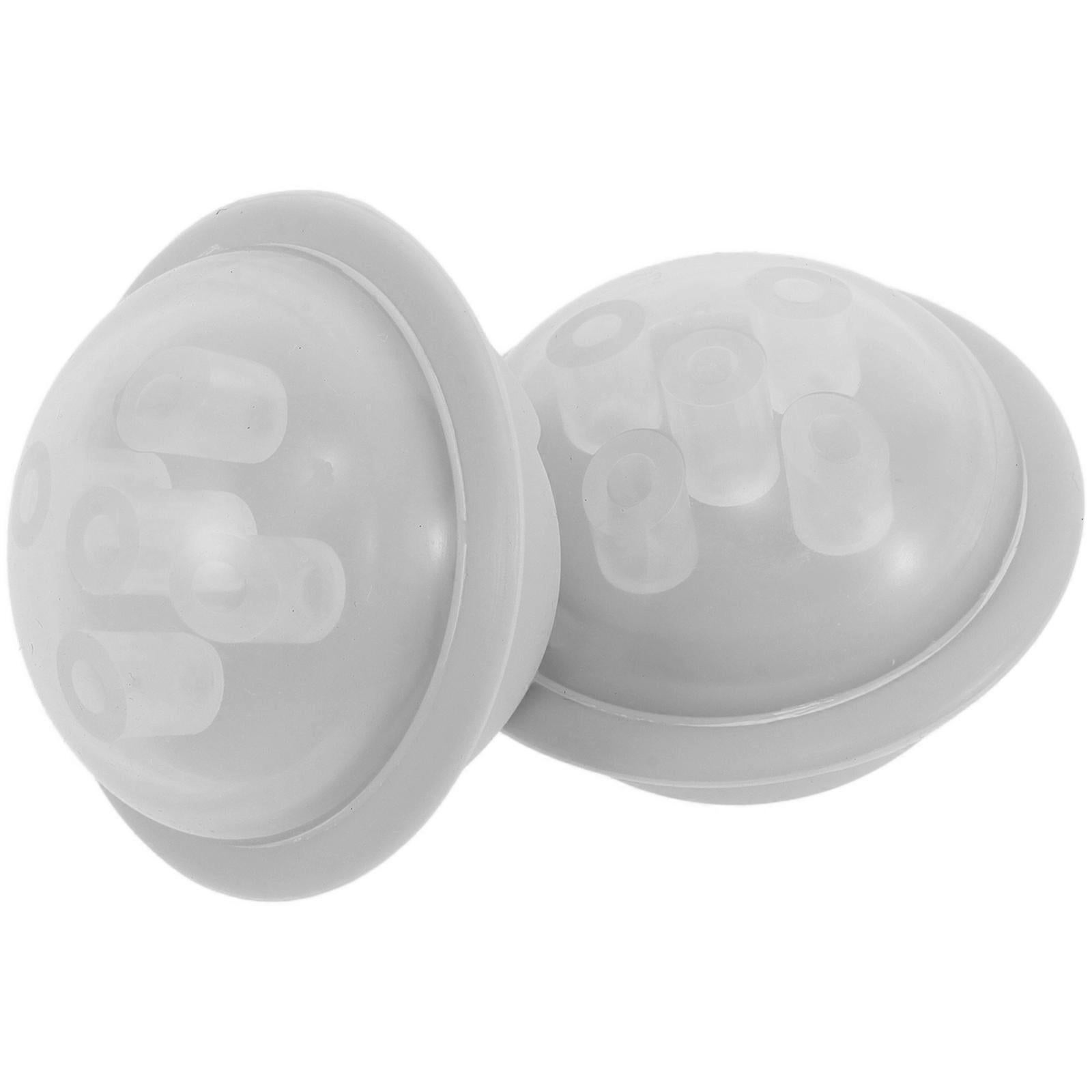 2pcs Rubber Table Corner Protectors - Grey Babies Proofing Guards for Furniture Corners - Image 1