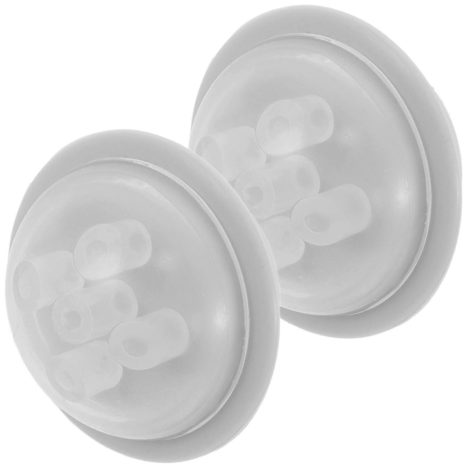 2pcs Rubber Table Corner Protectors - Grey Babies Proofing Guards for Furniture Corners - Image 3