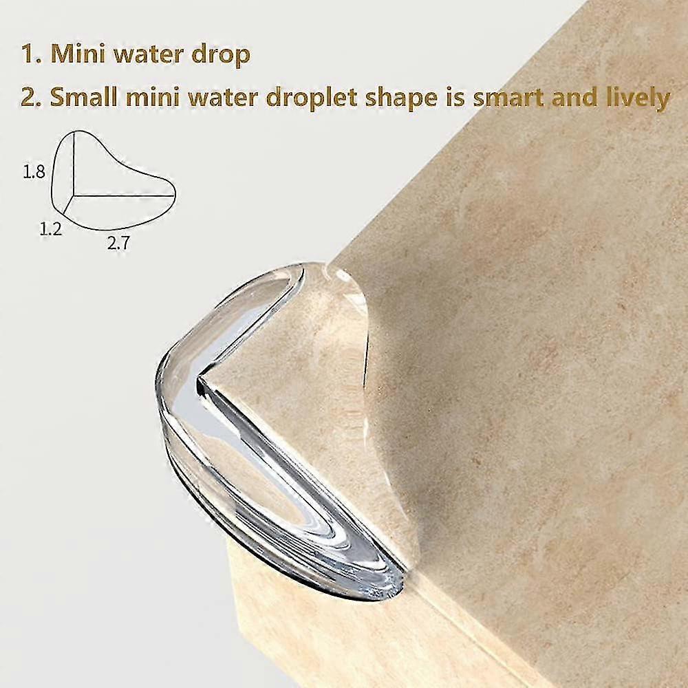 10pcs Table Corner Protectors - PVC Babies Proofing Guards for Furniture Edge Protection - Image 2