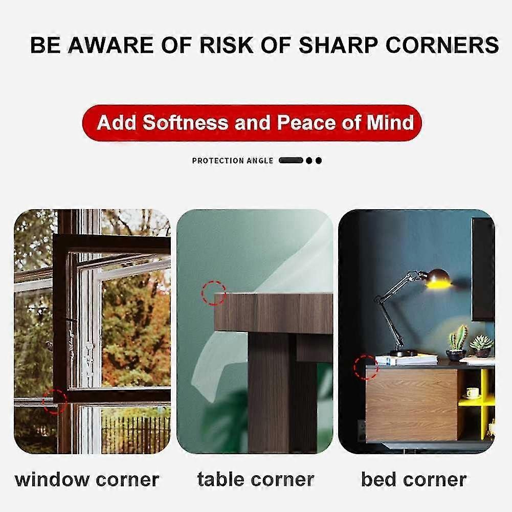 10pcs Table Corner Protectors - PVC Babies Proofing Guards for Furniture Edge Protection - Image 3