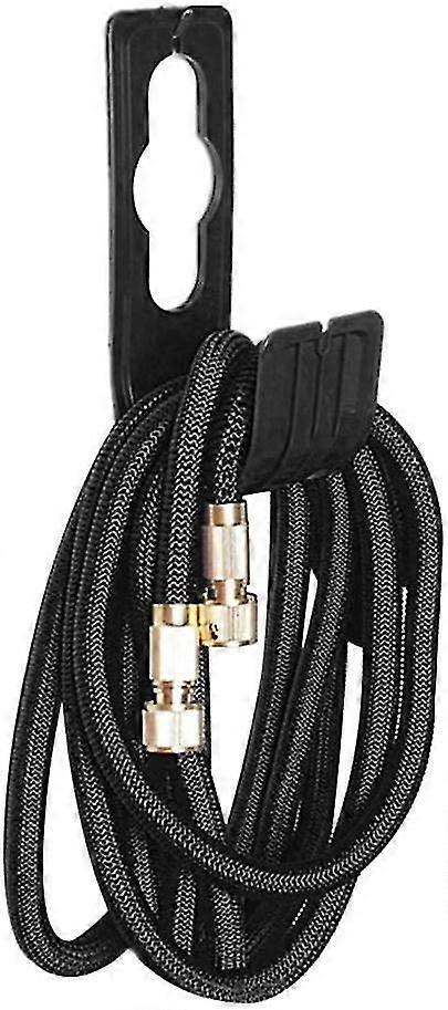 Steel Garden Hose Holder - Wall Hanging Water Hose Hook for Outdoor Watering Storage - Image 2
