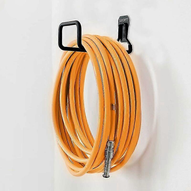 Heavy Duty Garden Hose Holder - Wall Mount Metal Hose Hook with Screws for Hose - Image 2