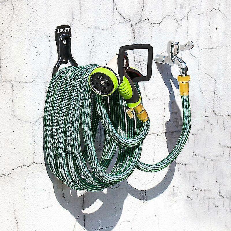 Heavy Duty Garden Hose Holder - Wall Mount Metal Hose Hook with Screws for Hose - Image 4