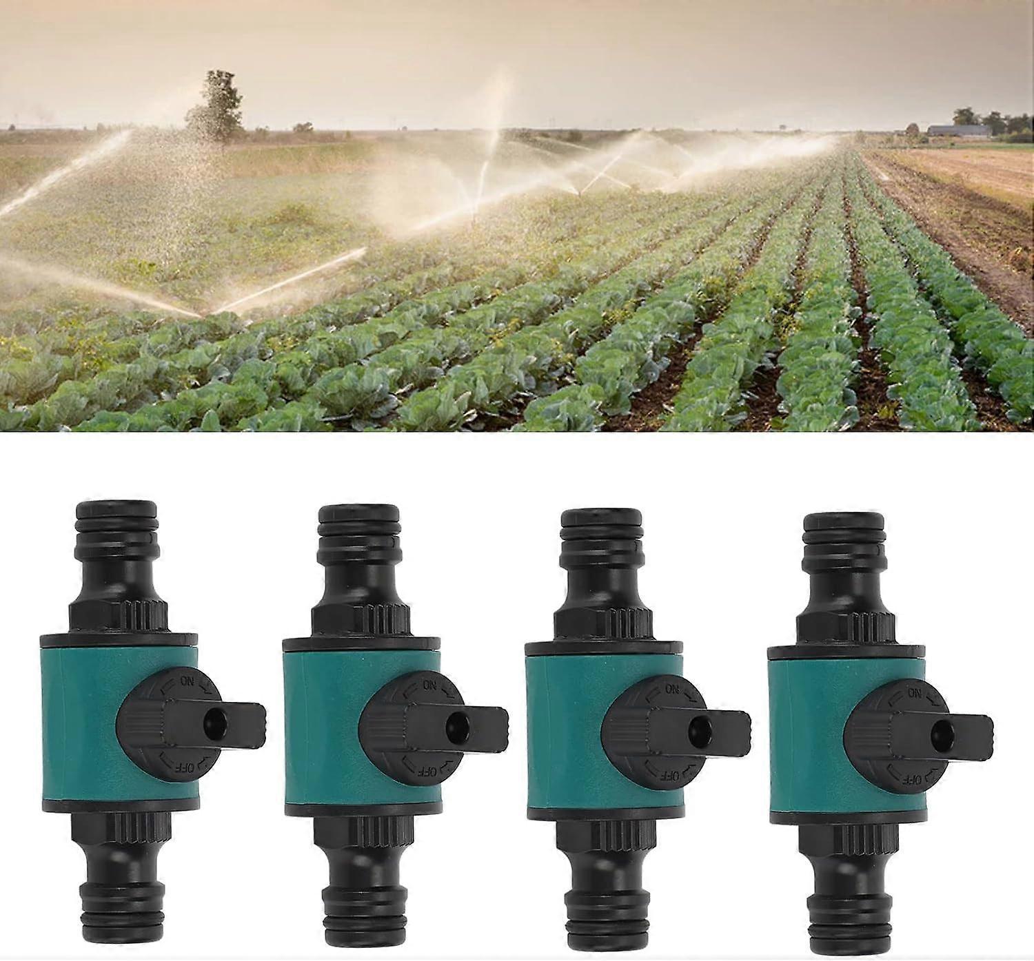 4pcs Garden Hose Connectors - Repair Fittings for Water Hose Ends - Image 1