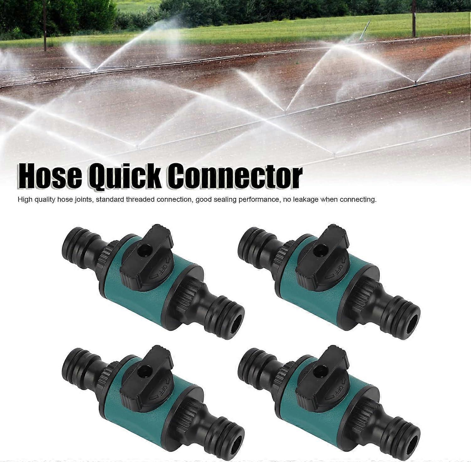 4pcs Garden Hose Connectors - Repair Fittings for Water Hose Ends - Image 2