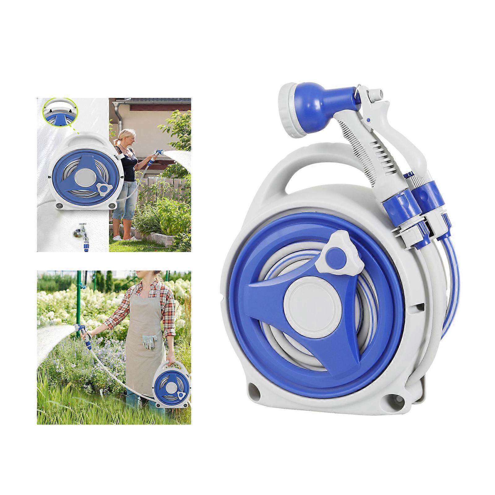 Heavy Duty Hose Reel Cart - Outdoor Hose Storage Cart for Garden Watering - Image 2