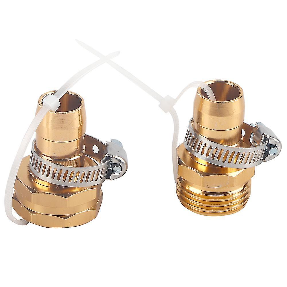Garden Hose Quick Connect Set - Water Hose Fittings for Fast Attachment - Image 2