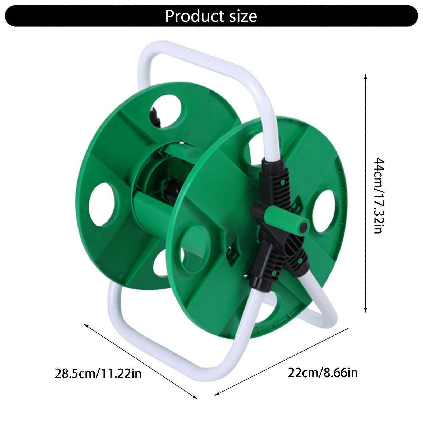 Heavy Duty Hose Reel Cart - Multifunction Garden Hose Organizer with Wheels - Image 3