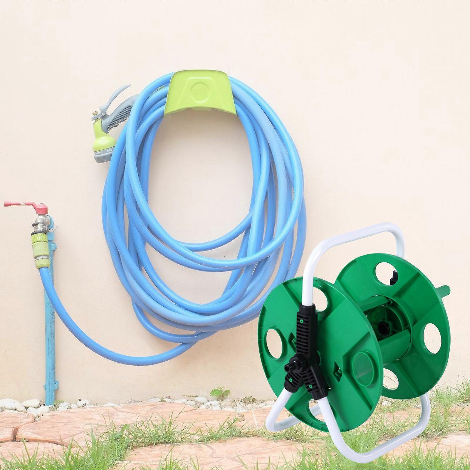 Heavy Duty Hose Reel Cart - Multifunction Garden Hose Organizer with Wheels - Image 4