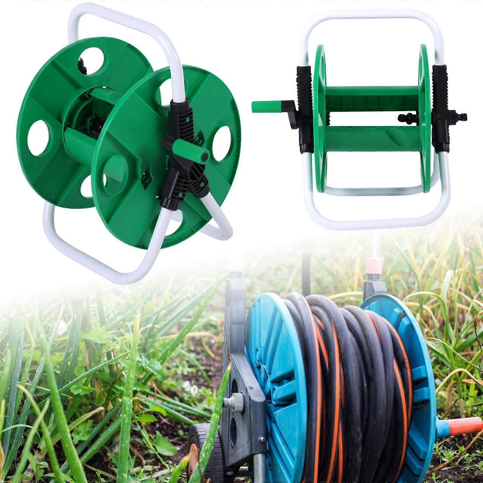 Heavy Duty Hose Reel Cart - Multifunction Garden Hose Organizer with Wheels - Image 5
