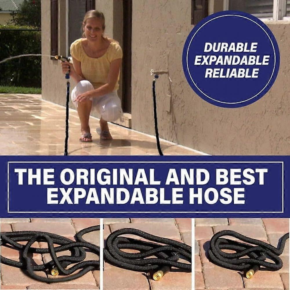 25ft Garden Hose - Lightweight Flexible Water Hose 5m-15m Range - Image 3