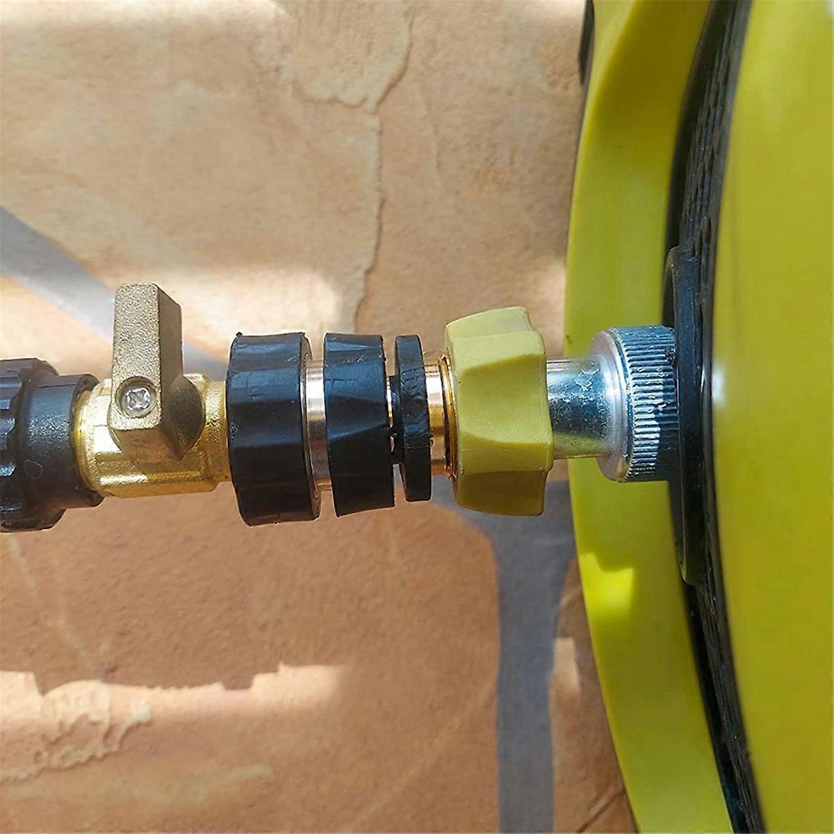 3/4 Inch Garden Hose Quick Connect - Universal Brass Fitting for Fast Hose Connection - Image 5