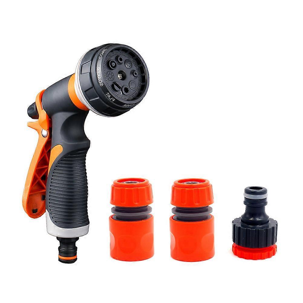 Plastic Garden Hose Fittings Set - Quick Connect Nozzle Kit for Outdoor Watering - Image 1