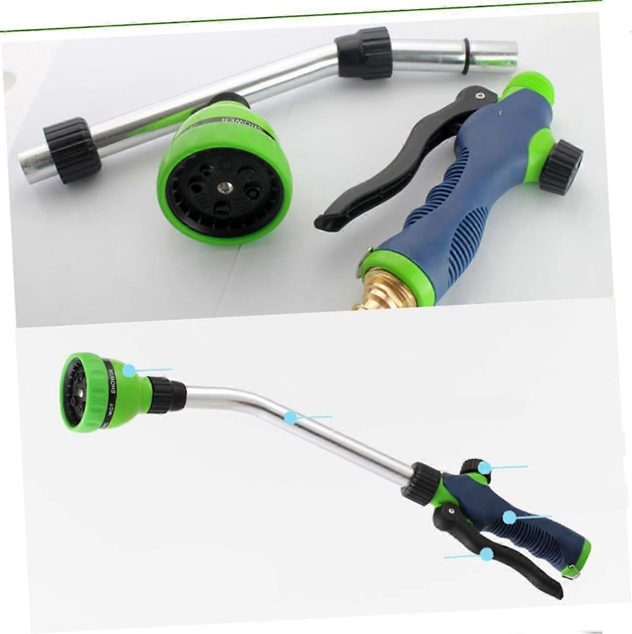 High Pressure Garden Hose Sprayer - Adjustable Water Nozzle for Lawn & Garden - Image 3