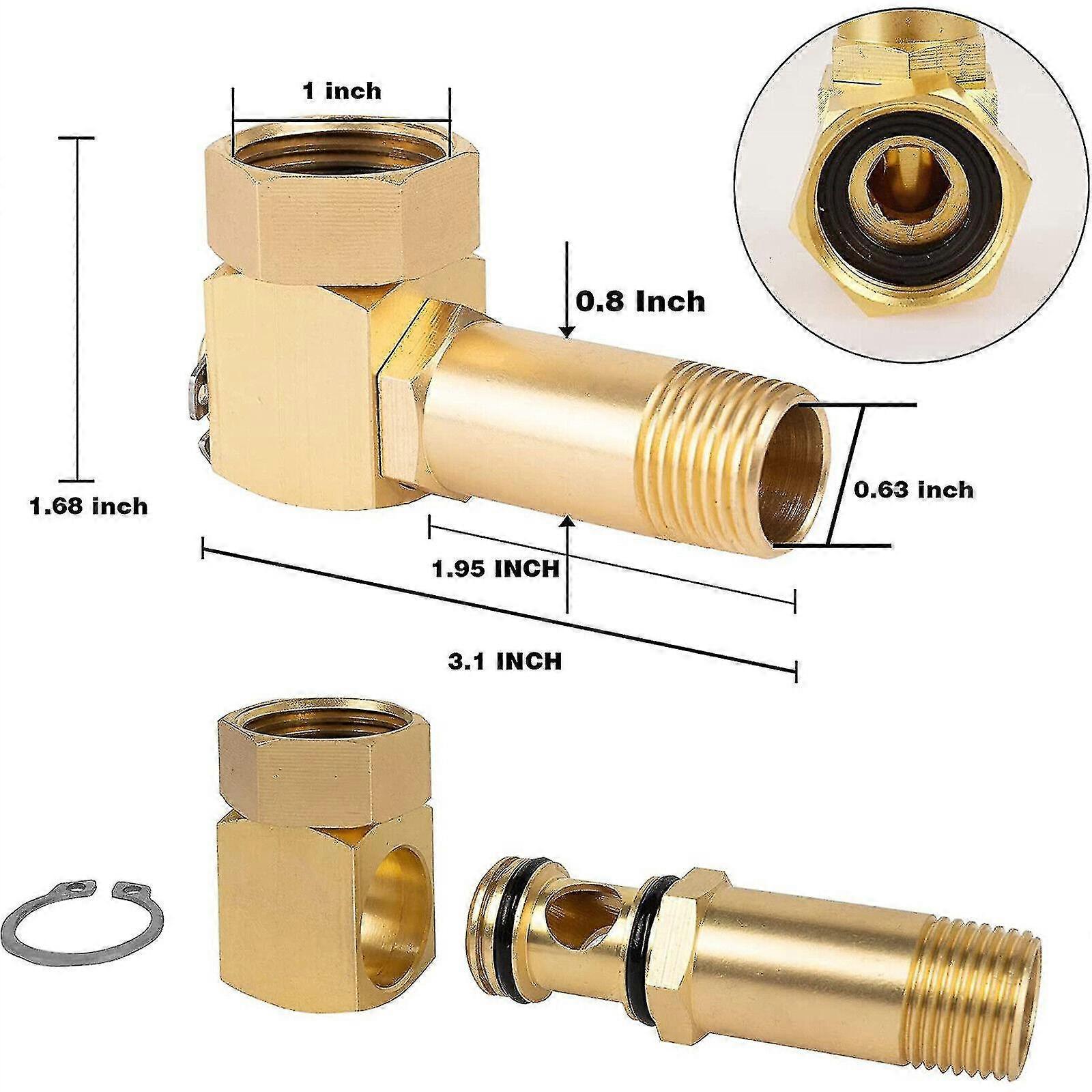 Universal Garden Hose Adapter - Connector for Faucets, Taps, or Hose Splitters - Image 3