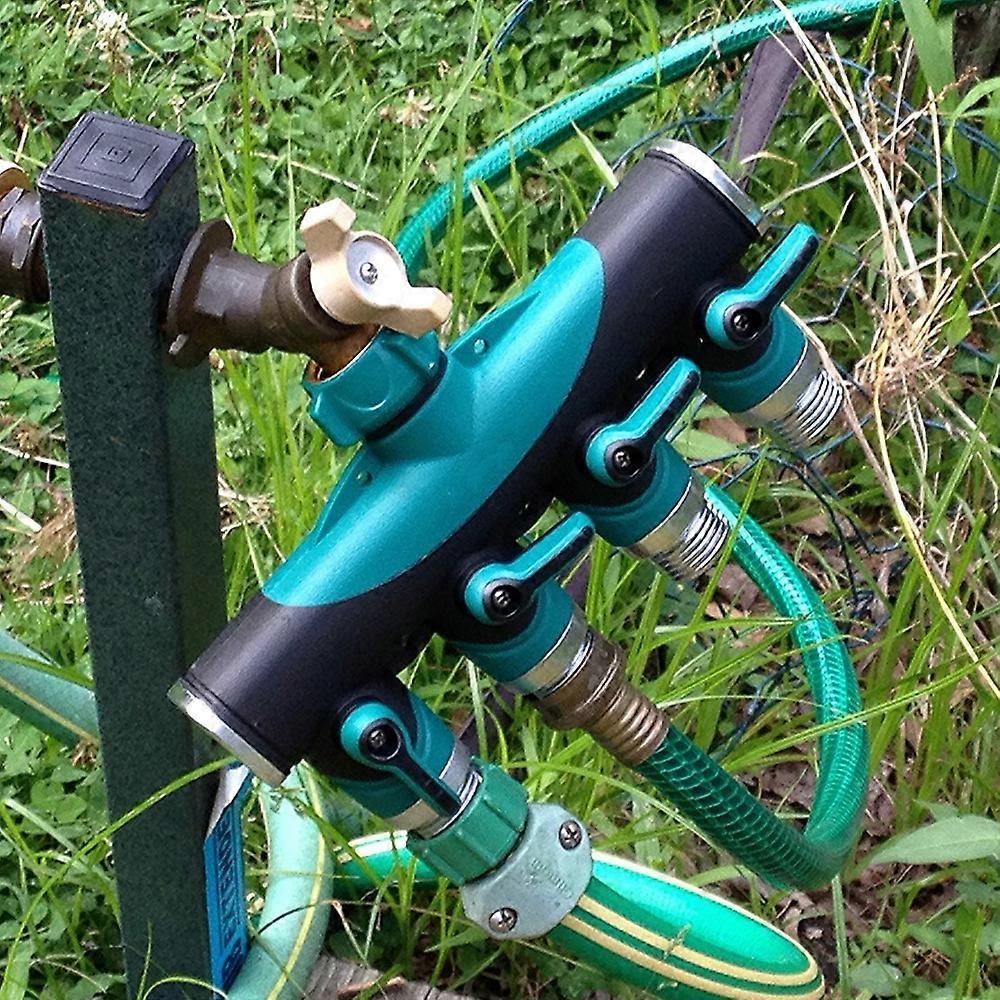 Water Hose Splitter - 2-Way Hose Manifold with Leak-Proof Connector Valves - Image 4