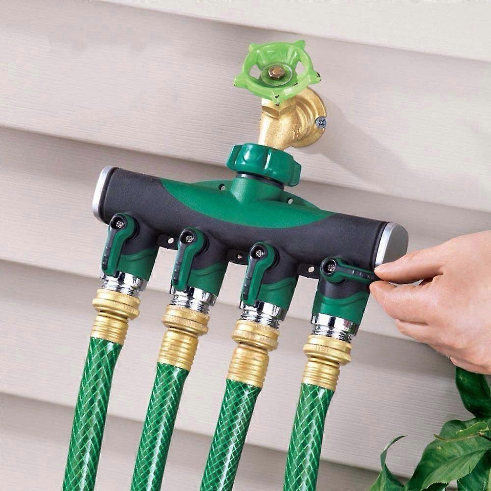 Water Hose Splitter - 2-Way Hose Manifold with Leak-Proof Connector Valves - Image 5
