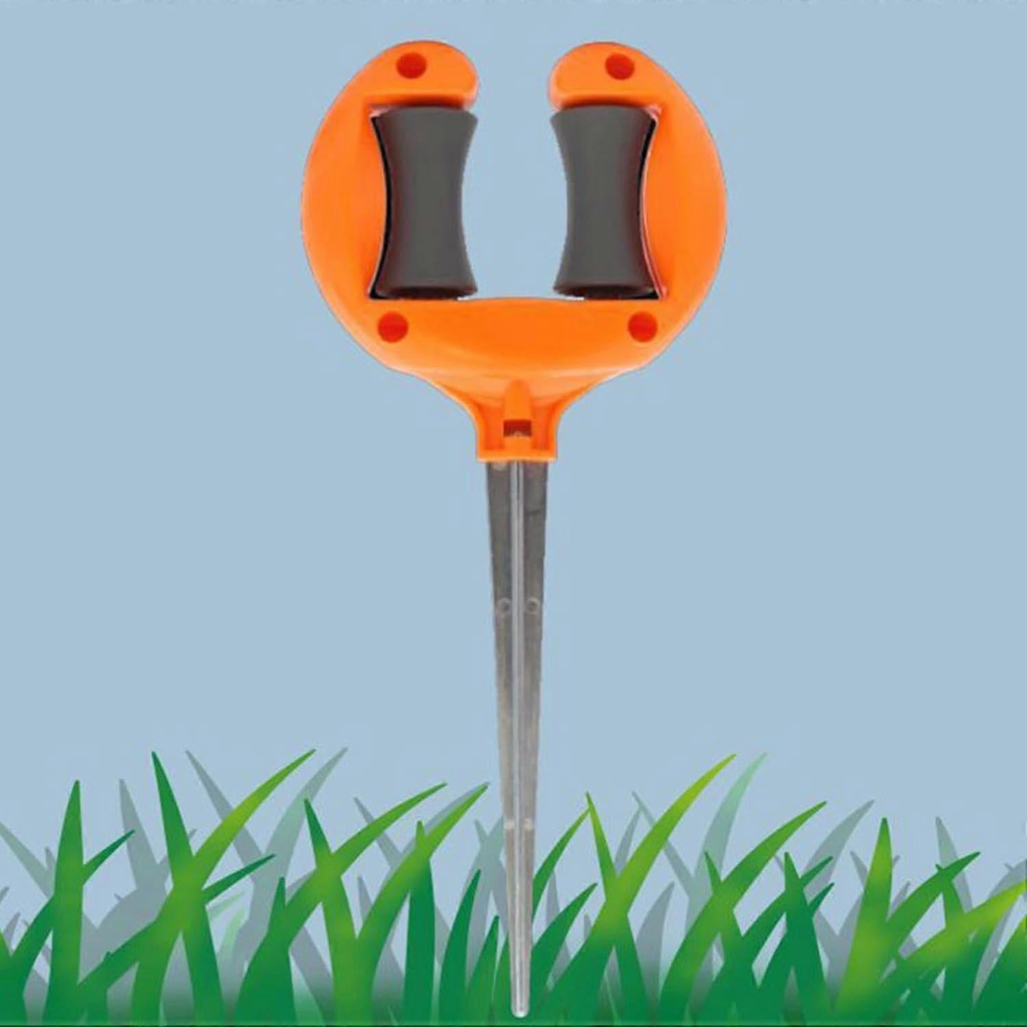 Garden Hose Guide Stakes - Metal Spiked Stakes to Prevent Hose Damage, Decorative Design - Image 4