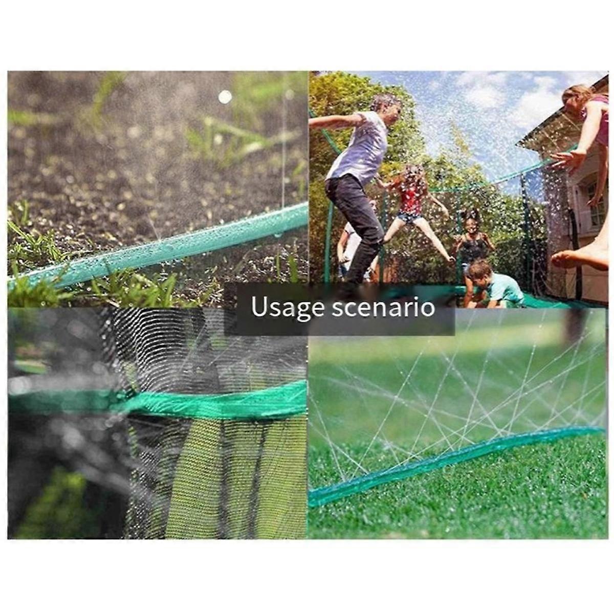 15m Garden PVC Sprinkler Hose - Cooling Irrigation Water Hose for Garden Use - Image 5