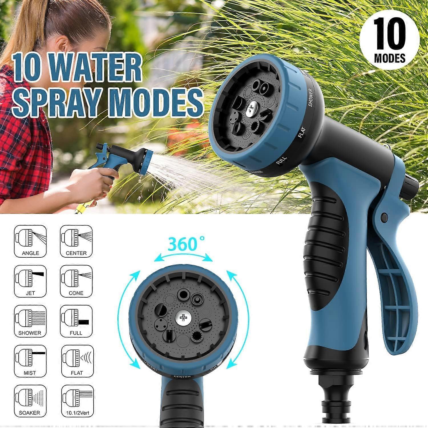 7.5m Garden Hose - Flexible Water Hose for Outdoor Garden Lawn Use - Image 3