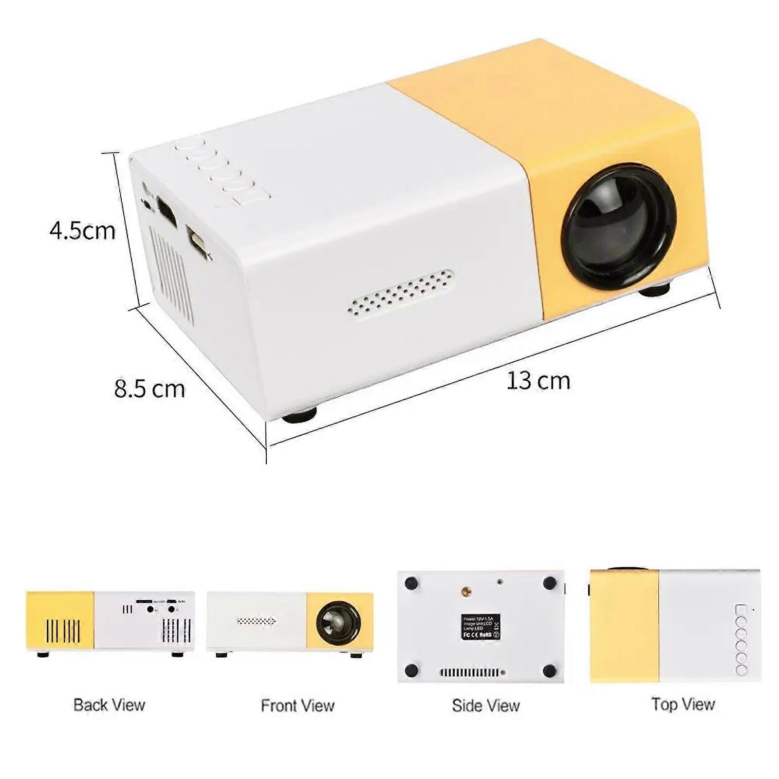 Mini Projector - LED Portable Projector for Home opera and Video Playback - Image 2
