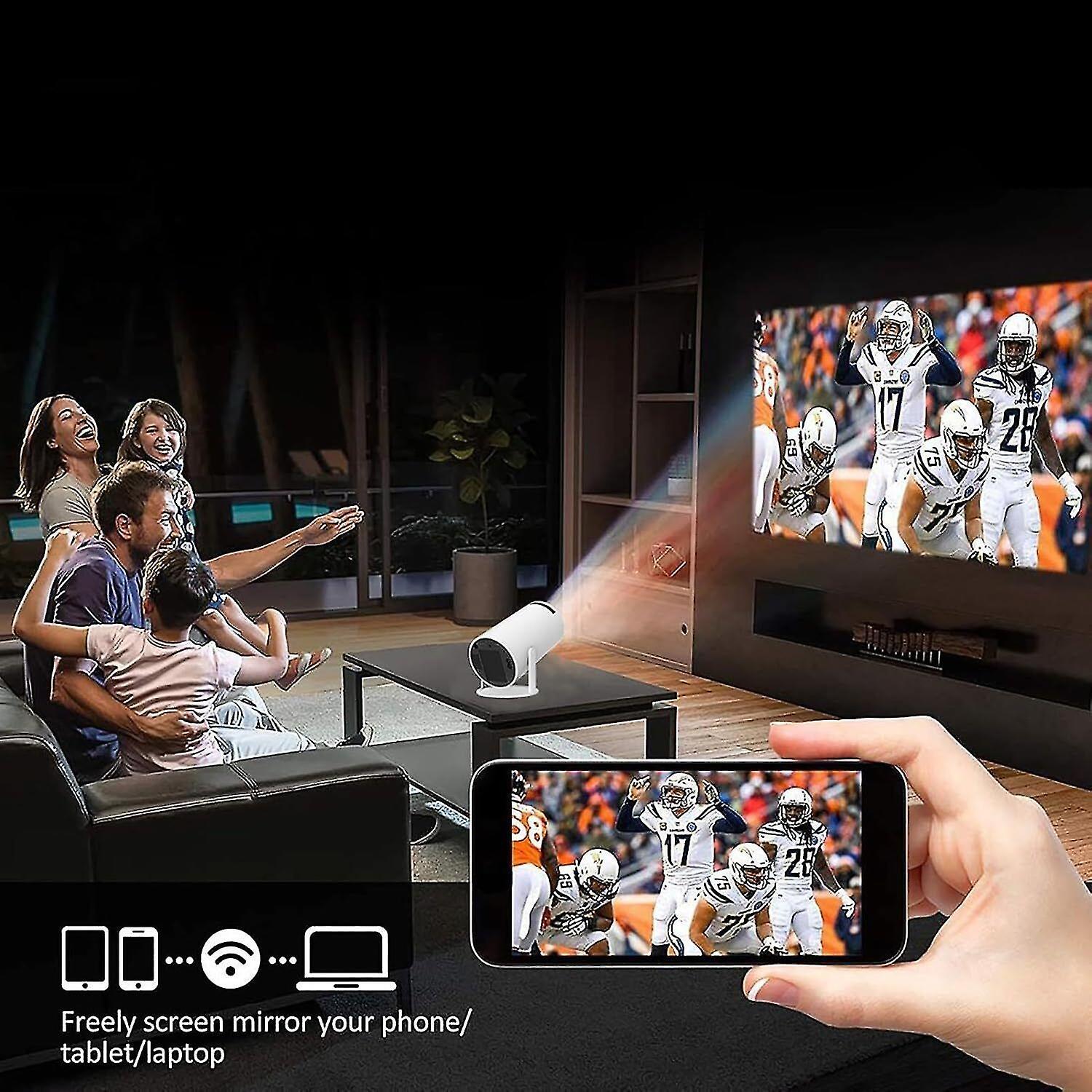 HD Projector - Portable HD Screen Video Projector for Indoor/Outdoor Use - Image 3