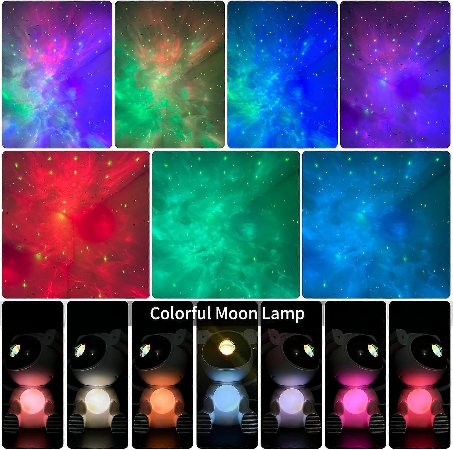 Astronaut Star Projector - Starry Sky Projector with Timer and Remote - Image 2