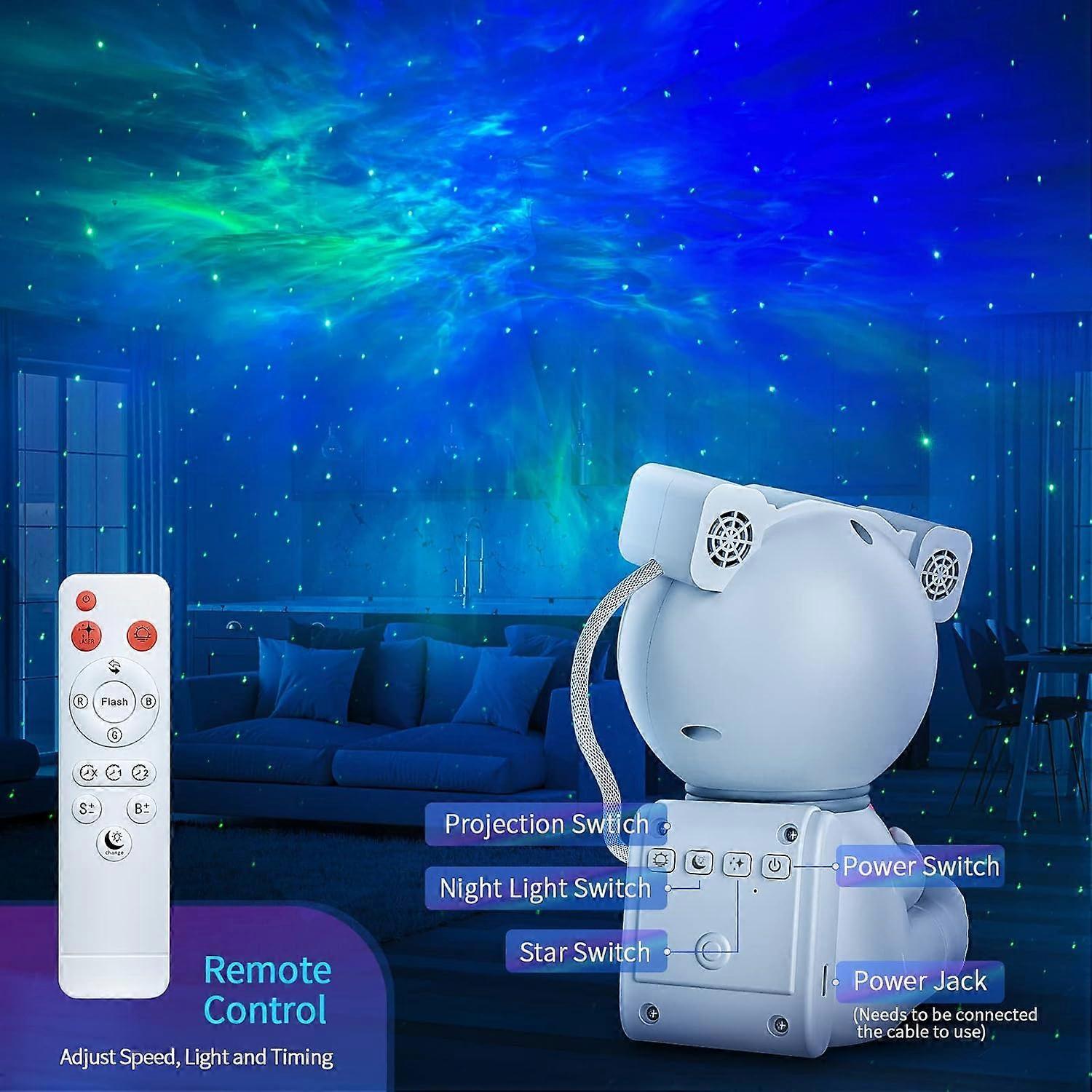 Astronaut Star Projector - Starry Sky Projector with Timer and Remote - Image 4