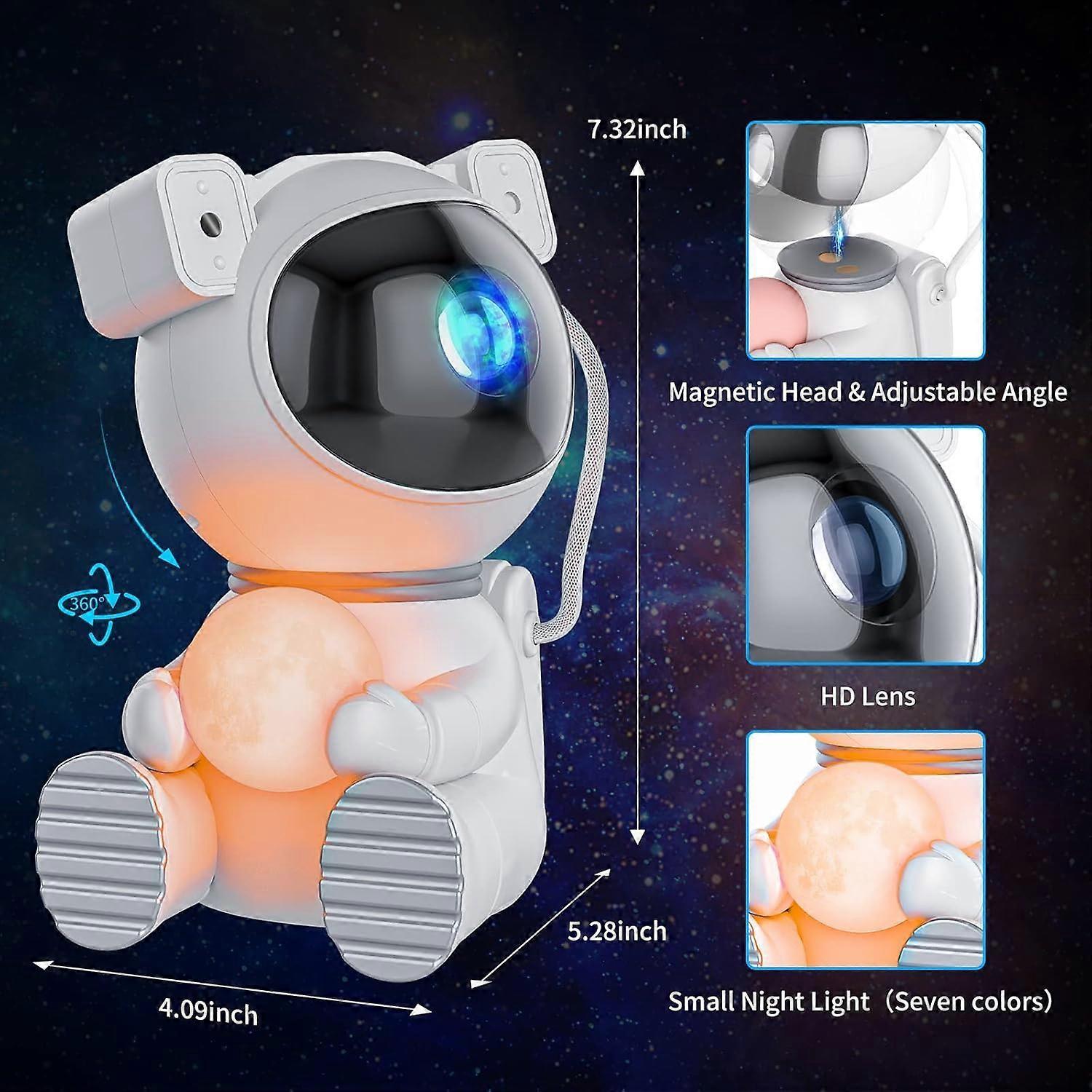 Astronaut Star Projector - Starry Sky Projector with Timer and Remote - Image 5