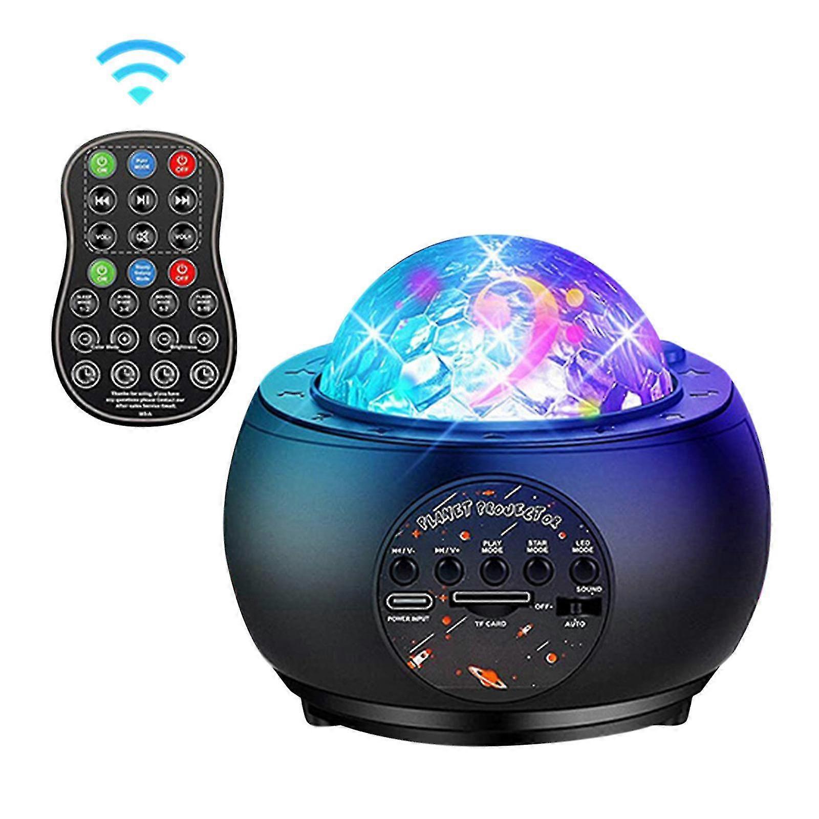 Galaxy Star Projector - LED Starry Night Light for Bedroom - Image 1